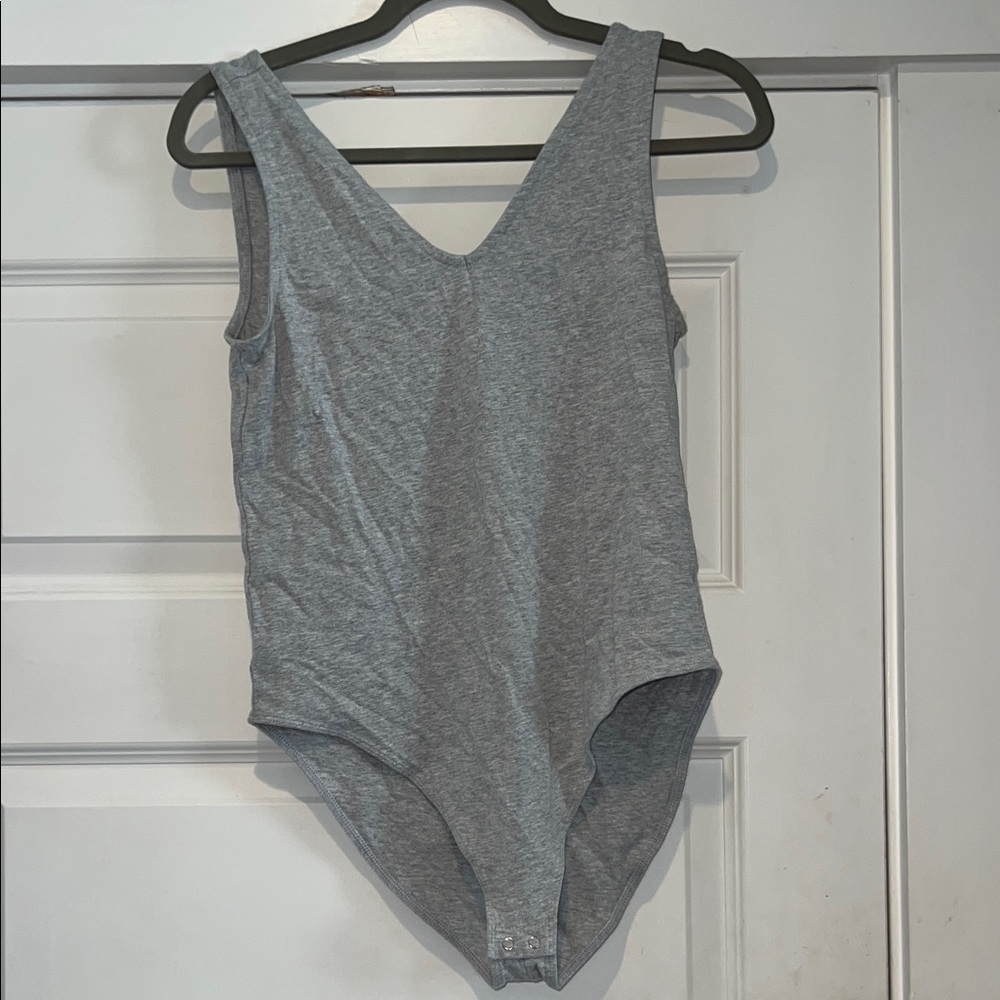 GAP Heather Gray Bodysuit